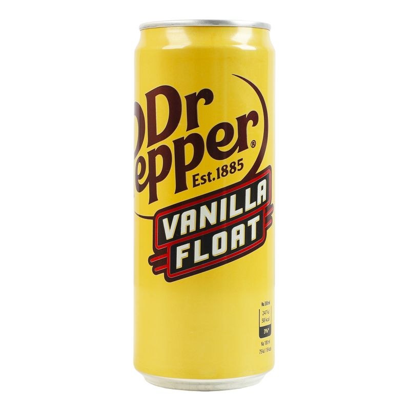 Напій б/а Dr Pepper Vanilla Float 0.33 л з/б